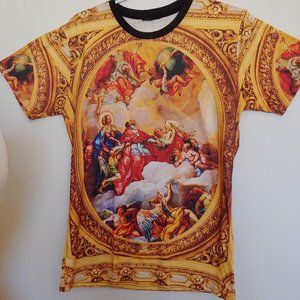 Unbranded St. Charles Borromeo Both Sides Short Sleeve Graphic T-Shirt